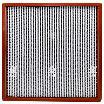 耐高溫有隔板箱式空氣過濾器